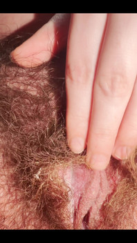 Masturbating