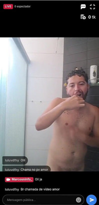 I Did My First Live Stream in the Shower and Received Compliments.
