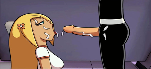 Hentai World: Amity Park lot cum después de deepthroat