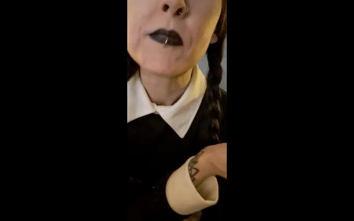 PandoraSG: Wednesday Addams Cosplay Rp Bundle - 4 Videos - 20+ Minutes