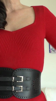Široké těsné pásy část 79 Lady Victoria Valente