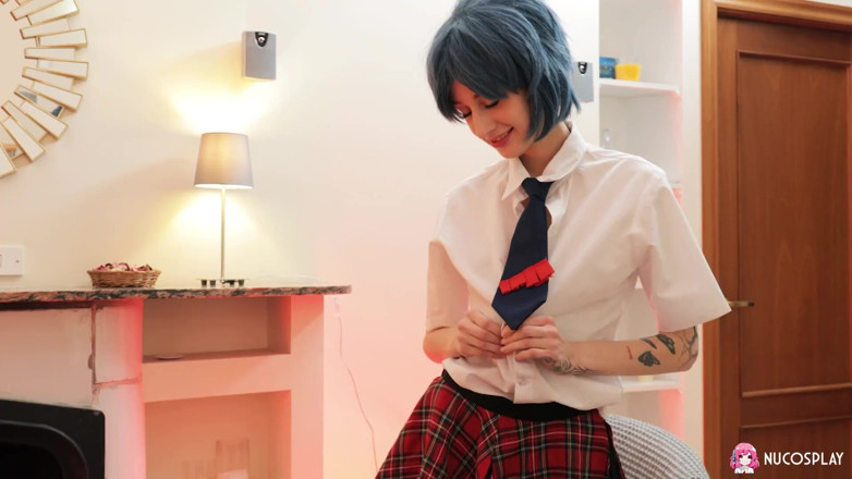 Nu Cosplay: Skinny Cock Sleeve Sasha Paige Ravished by a Veiny Dick