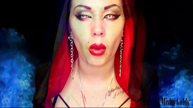 Goddess Misha Goldy: Mesmerizing mindfuck :넌 내게 복종할거야, 내 이름을 말하면 넌 사정할거야