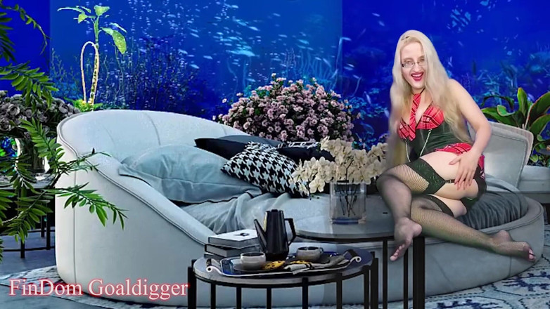FinDom Goaldigger: Lekcja maminsynek dziwki