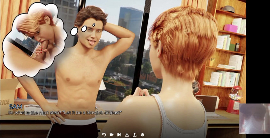 Dark Sam: Milf madrasta é fodida duro por enteado e seus amigos!