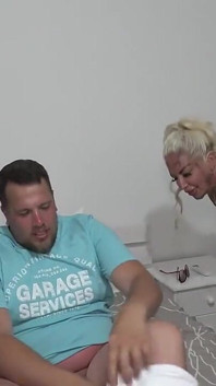 German Pornstar Kira Knight and Jeaninne Getting Fucked by Huge Guy