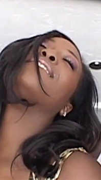 Beautiful Black Cougar Fucked by Big Black Cock and Cumshot in Mouth