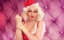 Arya Grander: ASMR video: Latex nurse gloves. Doctor Santa girl teasing with...