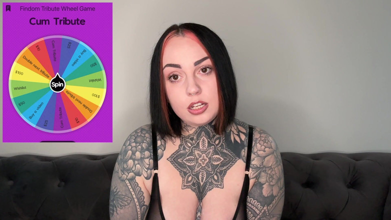 Miss Valentina: Findom Триб'ют-колесо Гра