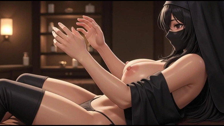 Arabian Diva: Busty Goddess Arabian Diva Masseuse Tease Ai Fantasy Porn