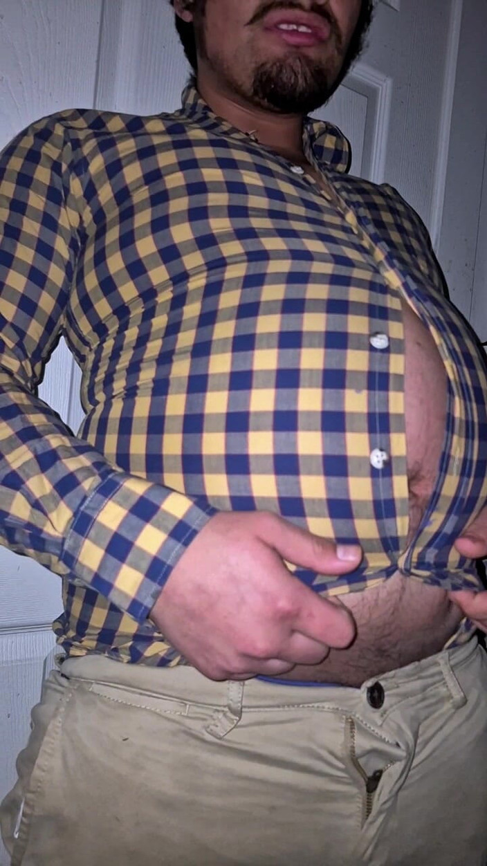 NakyJoss: Mijn knoop omhoog op mijn buik