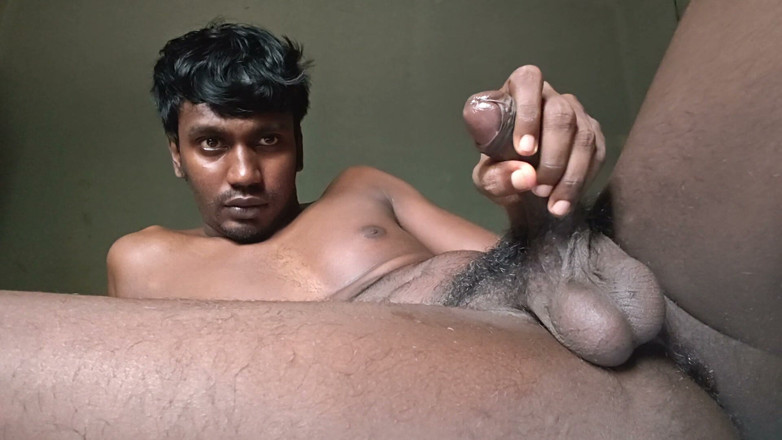 Charmer1999: Playing with My Balls and Black Dick (cumming with Condom)