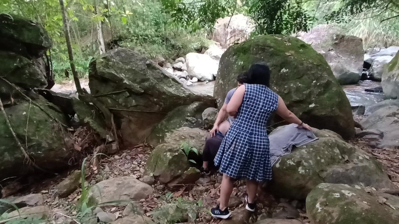 venusandzeus: Girl Lets Her Teacher Fuck Her in the Woods After...