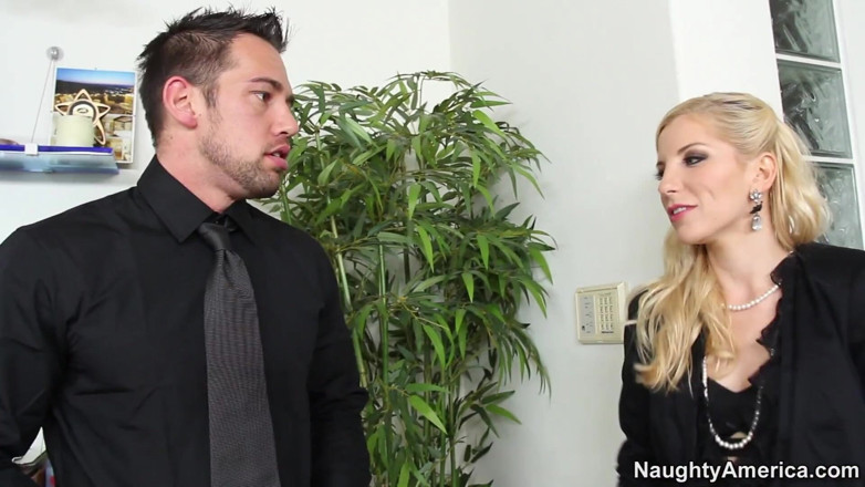 Naughty America: Ashley Fires Fucks Her Boss Because its the Naughty Office