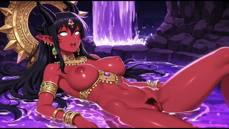 Hot girl dancing: Film, Démon magické Fialová Jeskyně Královna Film, Ai Animace