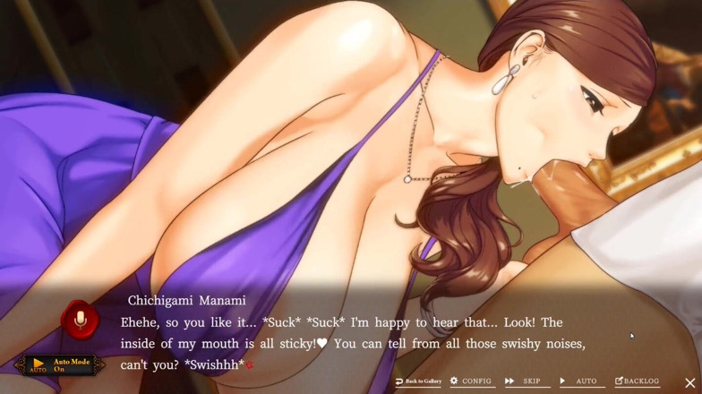NSFWOtaku: Game Hentai - Pertunjukan Sepong Kontol Profesional - Layanan Oral Renungan Tante...