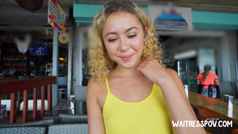 Waitress POV: Waitress POV - Allie Addison - Cheater, cheater, dick-eater