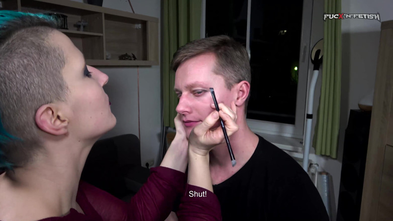 Fuck n Fetish: Make up untuk banci saya - dominasi fem