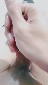 Asmr, POV - Asian College Girl Ladyboy Strokes Her Tiny Cock and Cums Twice