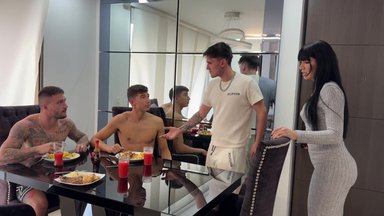 Bradybud: Huge Ass Latina Fucks Two Strangers While Her Husband Is...