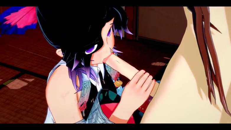 HentaiTubes: Demon Slayer futanari - Shinobu X nezuko Hardsex - japanischer asiatischer Manga...