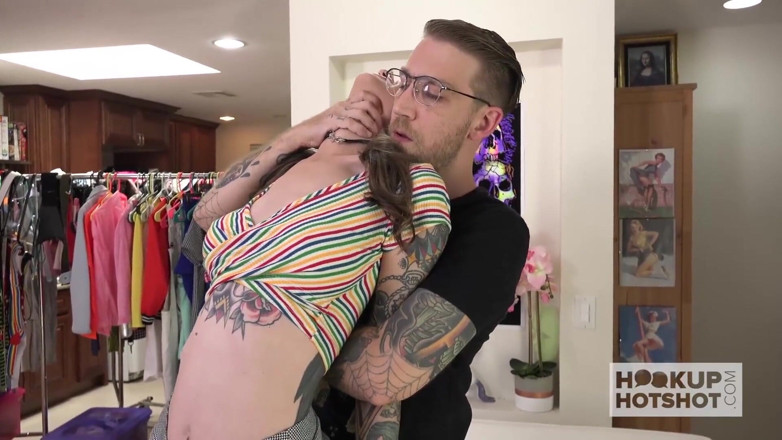 Hookup Hotshot: Tattooed slut Rocky Emerson gets banged hard