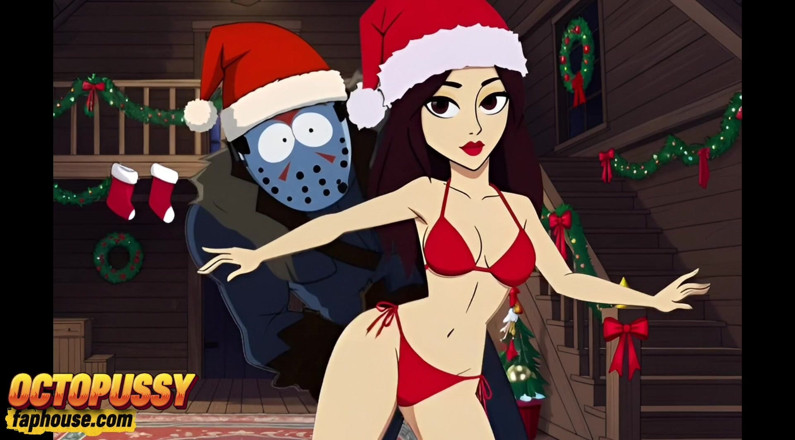 Octopussy Lovers Club: Sex párty s děvkami v campu Crystal Lake, karikatura