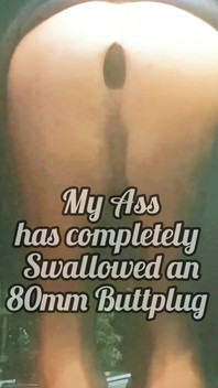 Buttplug 80mm