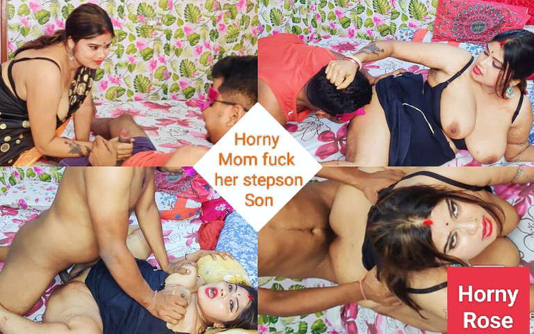 Horny Stepmom Fucked Stepson (Rose creation)