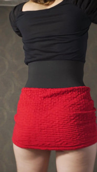 Under Skirt Dancing In Tight Short Dress