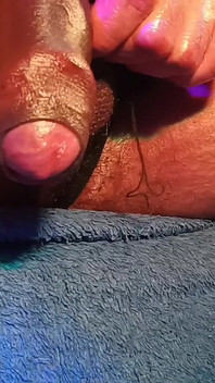 Geölter schwanz, Ejakulieren und urinieren