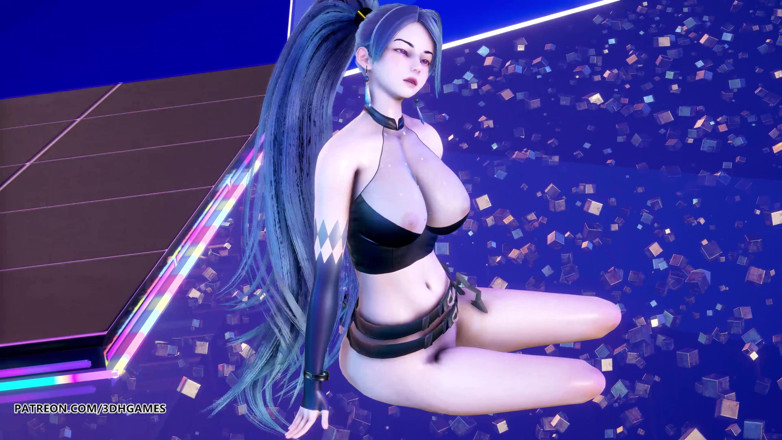 3D-Hentai Games: [MMD] (G)I-DLE - LATATA Kaisa sexy striptýzová liga legend KDA 4K 60FPS