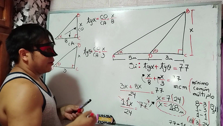 Rosaroja: 27 Trigonometry Calculate the Height and Area of the Triangle -...