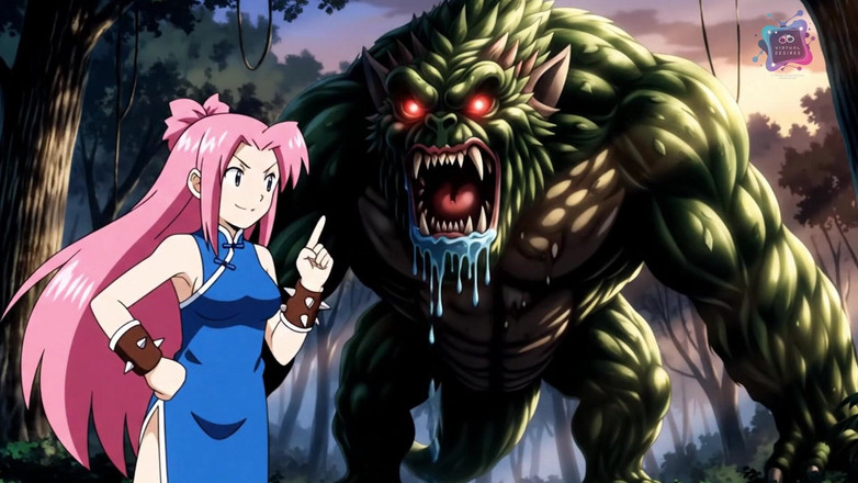 Virtual desires: Hij vond een monster met een grote lul in het...
