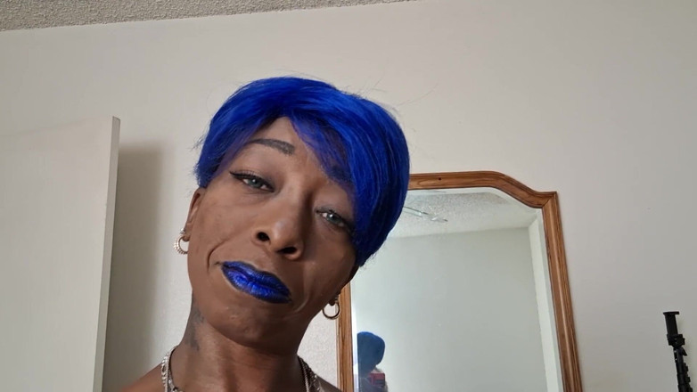 Trapper Woodstock: Blu brutto rossetto scopata in faccia