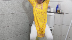 Saarabhabhi6: Indian Hot Step Mother Fucked Step Son Dirty in Washroom...