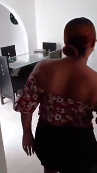 My Older Mexican Stepsister Happy to See My Small Cock Again
