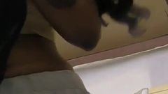 South Indian Maid Cleaning and Showering