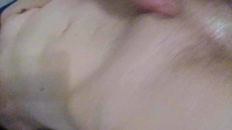LilTaste: Krage och koppel naken transgirl spela W / egen cumload, efter...