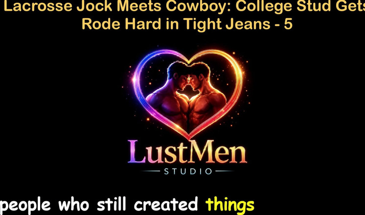 LustMen: Engels audio homo-seksverhaal -La jock ontmoet cowboy-college-dekhengst wordt hard geneukt in...