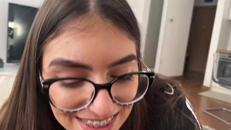 Johnny Grey: POV: Braces Teen Yoya Grey Does Homework… Then Swallows My...