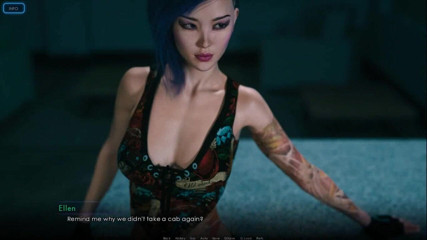 Dirty GamesXxX: City of broken dreamers: Tattooed Asian girl is paying with...