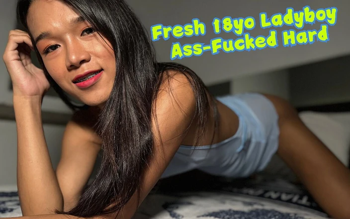 Ladyboy time VR: Fresh 18yo Ladyboy Ass-fucked Hard
