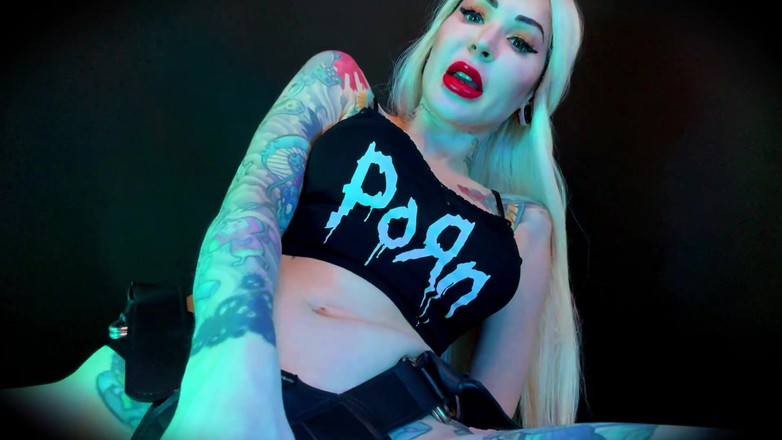 Baal Eldritch: Pegging anal keras pov - cei, pantat ke mulut, strapon