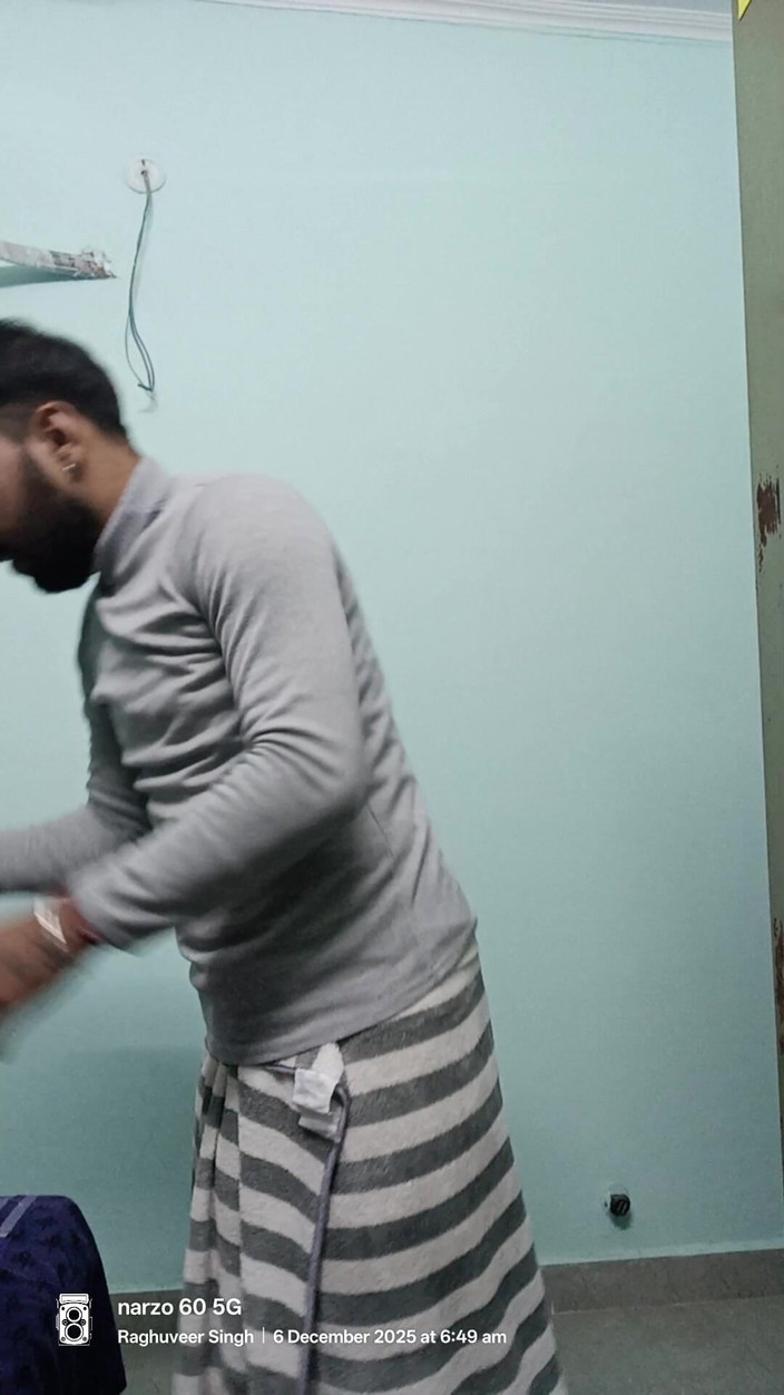 Rajasthani-old-lover: Hombre indio disfruta la masturbación