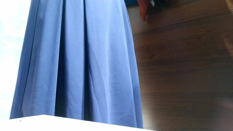 OurFetishLife: Kurvige reife Frau – Video zur Umkleidekabine im Einkaufszentrum