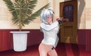 H3DC: 3D Hentai Neko Dziewczyna wezwała cię do domu, aby szarpać...