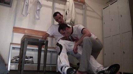 French Twinks Amator videos: Twink fucked at the sport by bad boy in the...