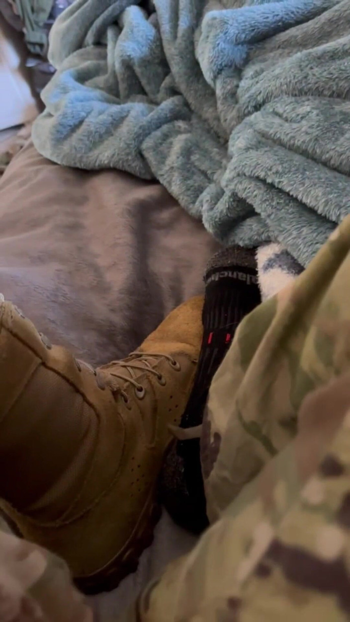 Gay Soldier Stuff: Soldier Relaxing on a Friday - of Course It Will Involve...