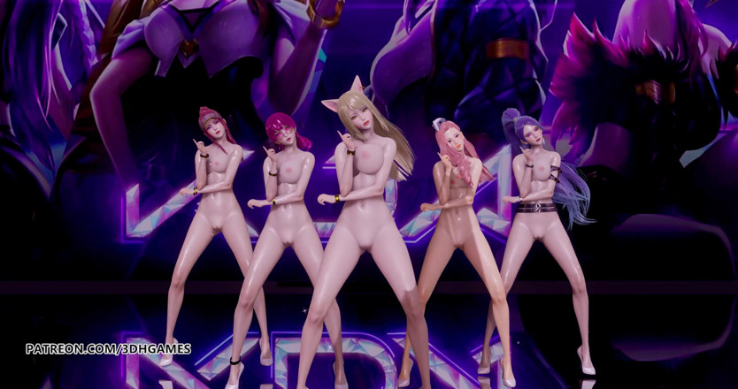 3D-Hentai Games: Somi - striptiz için ne bekliyorsun ahri akali kaisa evelynn seraphine...